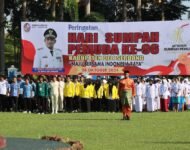 Kapolresta Deli Serdang Hadiri Upacara Peringatan Sumpah Pemuda Ke 96 Pemkab Deli Serdang