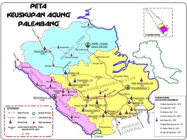 PENAMBAHAN / PEMEKARAN DEKANAT KEUSKUPAN AGUNG PALEMBANG PENAMBAHAN / PEMEKARAN DEKANAT KEUSKUPAN AGUNG PALEMBANG