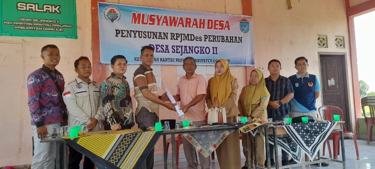 Pemdes Desa Sejangko ll kecamatan Rantau Panjang kabupaten Ogan Ilir Mengelar Musdes Pemdes Desa Sejangko ll kecamatan Rantau Panjang kabupaten Ogan Ilir Mengelar Musdes