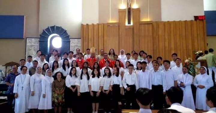 Pesan Mgr Yohanes Harun Yuwono : Krismawan Agar Dewasa Mengharumkan Keluarga. Dan Dewasa Dalam Iman