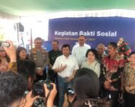 Luky A Yusgiantoro Ketua Pelaksana Natal Nasional 2024 Gelar Bakti Sosial di Manado