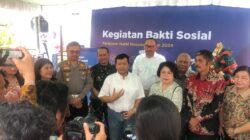 Luky A Yusgiantoro Ketua Pelaksana Natal Nasional 2024 Gelar Bakti Sosial di Manado