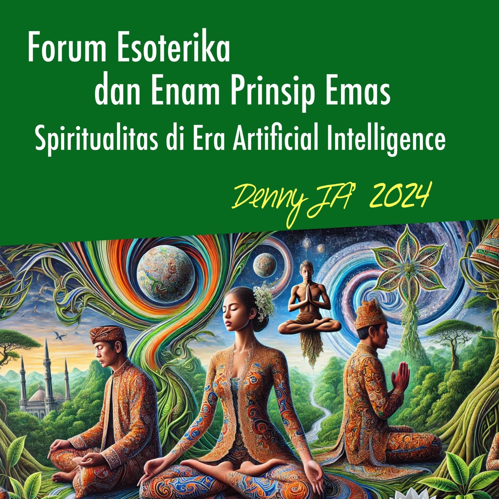 FORUM ESOTERIKA DAN ENAM PRINSIP EMAS SPIRITUALITAS DI ERA ARTIFICIAL INTELLIGENCE