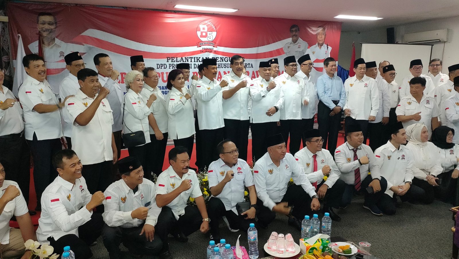 Letjen TNI (Purn) Sumardi Ketua Umum Pejuang Bravo Lima Lantik dan Kukuhkan Pengurus DPD Daerah Khusus Jakarta 