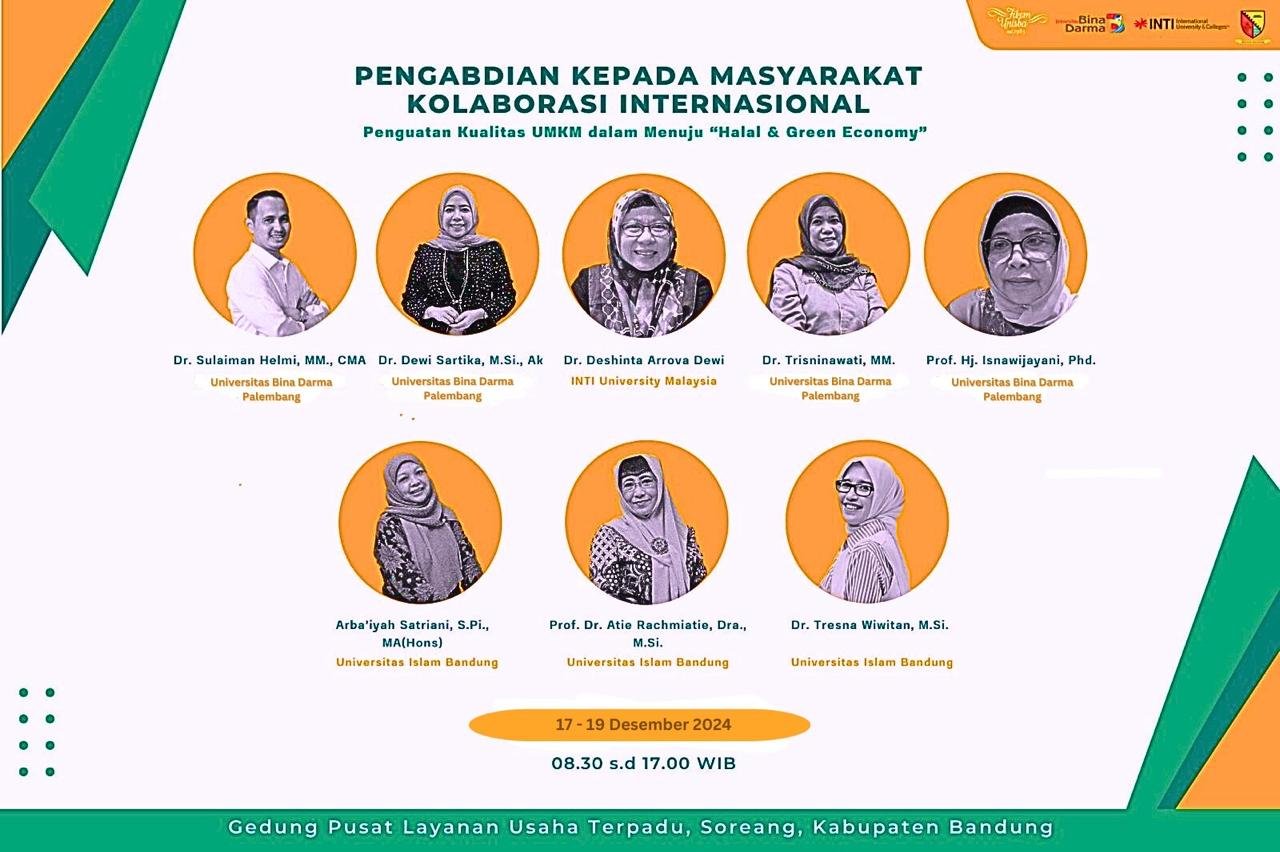 Pengabdian Masyarakat Kolaborasi Internasional Oleh Dosen Manajemen S2 UBD Pengabdian Masyarakat Kolaborasi Internasional Oleh Dosen Manajemen S2 UBD
