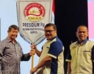 Presidium PNI Dr. Jan S Maringka Resmi Bergabung ke FORMAS, Ketua Wanbin Hasjim Djojohadikusumo Berikan Pataka