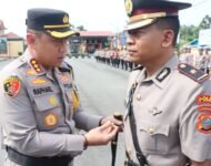 Kapolresta Deli Serdang Pimpin Sertijab Kasat Lantas Polresta Deli Serdang