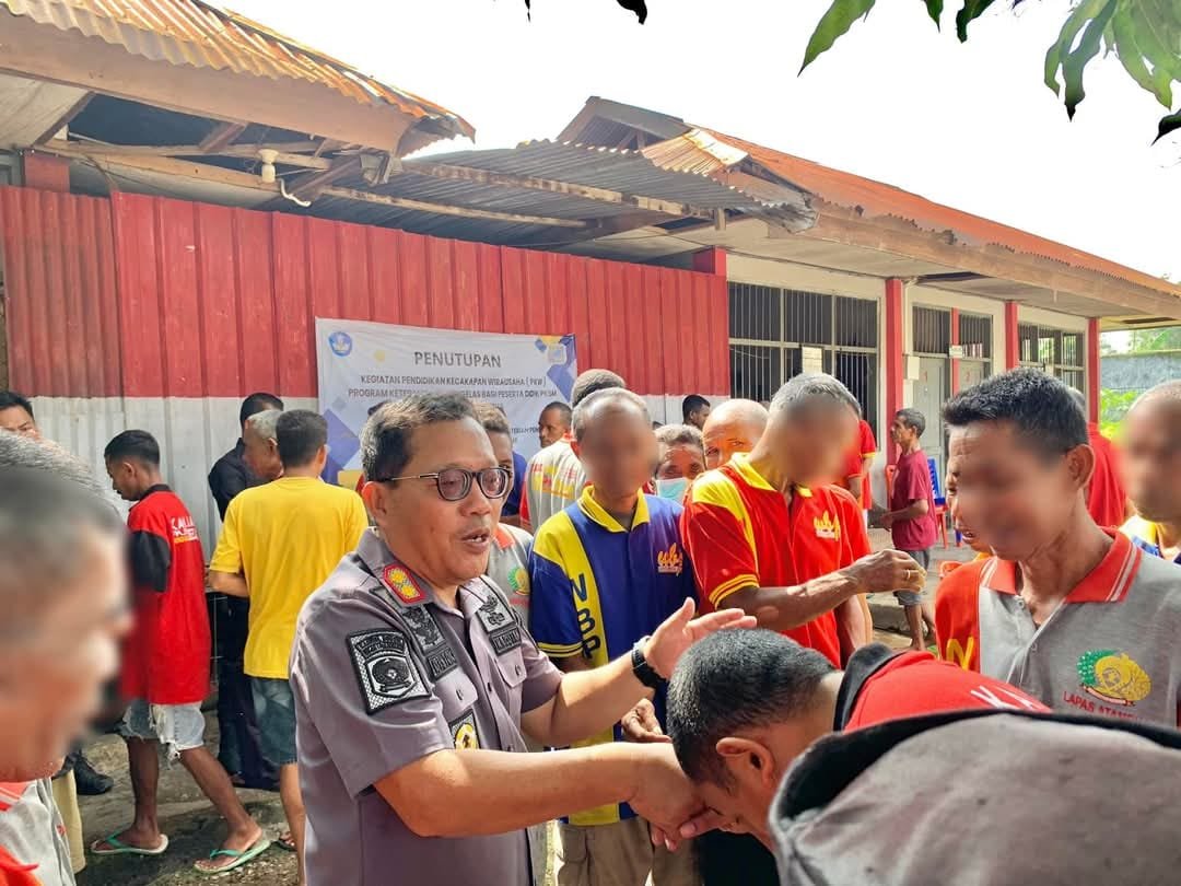 Pindah Tugas, Kalapas Atambua Bistok Oloan Situngkir Pamit Dengan WBP