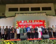 Perayaan Natal Oikumene TNI POLRI ASN Sumsel di PSCC Palembang