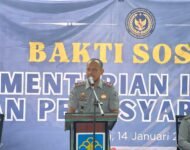 Serentak Di Seluruh Indonesia, Lapas Lubuk Pakam Salurkan 500 Paket Sembako