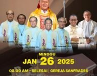 Berpadu Hati Melayani Gereja dan Sesama ; HUT 60 Tahun Paroki St.Fransiskus de Sales Palembang