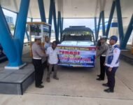 Sat Lantas Polresta Deli Serdang, Giat Sosialiasi Ops Keselamatan Toba 2025