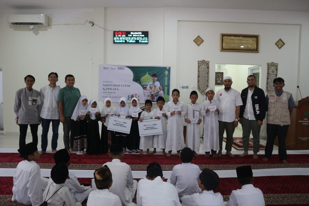 *Ramadhan Berkah, Majelis Telkomsel Taqwa Sumbagsel bahagiakan yatim dan duafa*