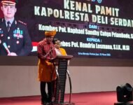 Kalapas Lubuk Pakam Hadiri Acara Kenal Pamit Kapolresta Deli Serdang