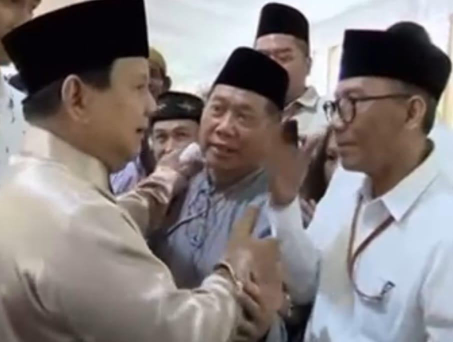 H. M. Taufiq R. Abdul Syakur Silaturahim Lebaran Temui Presiden Prabowo Subianto 