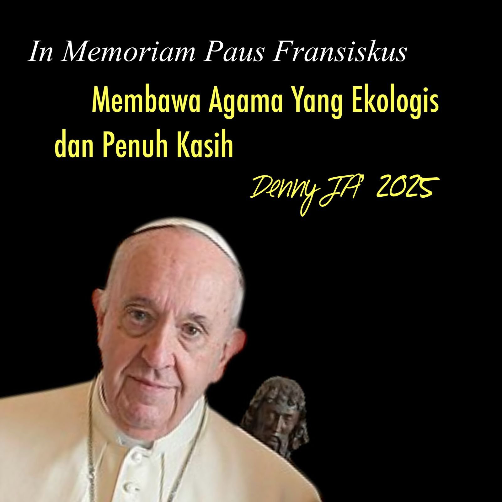MEMBAWA AGAMA YANG EKOLOGIS DAN PENUH KASIH MEMBAWA AGAMA YANG EKOLOGIS DAN PENUH KASIH