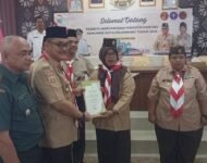 Camat Kemuning DR. Amiruddin Sandy,S.STP ,M.Si Buka Musran Kwartir Gerakan Pramuka Kecamatan Kemuning ,Secara Aklamasi Sekcam Kemuning Terpilih Sebagai Kakwarran