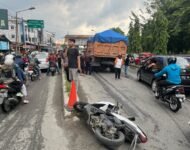 Wanita Berusia 21 Tahun Sekarat Dilindas Ban Belakang Kiri Truk