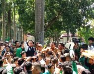 Ribuan Massa Al Washliyah Demo Kantor Bupati, Pagar Rubuh