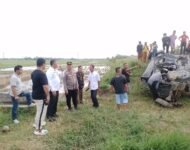 Mobil Xenia Dihantam Kereta Api, Penumpang Dan Sopir Tewas Ditempat