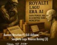 ROYALTI LAGU ERA AI: SIAPA PEMILIK JIKA ALGORITMA YANG MENCIPTA?