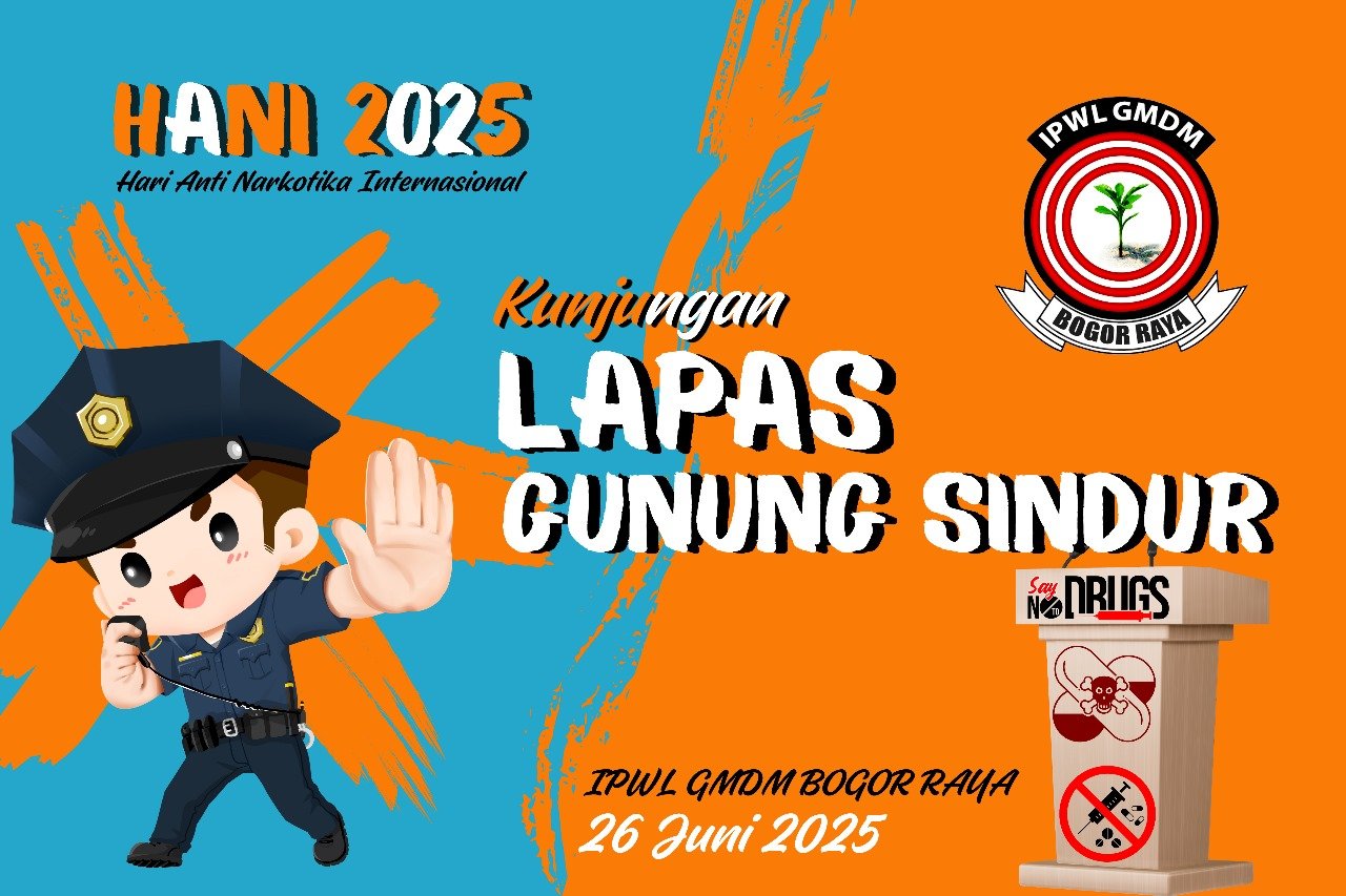 Jelang Peringati Hari Anti Narkotika Internasional 2025,DPW GMDM Bogor Adakan Kunjungan ke Lapas Narkotika Gunung Sindur