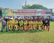 HUT BHayangkara ke 79, Sat Samapta Polresta Deli serdang Juara Sepakbola Mini Soccer