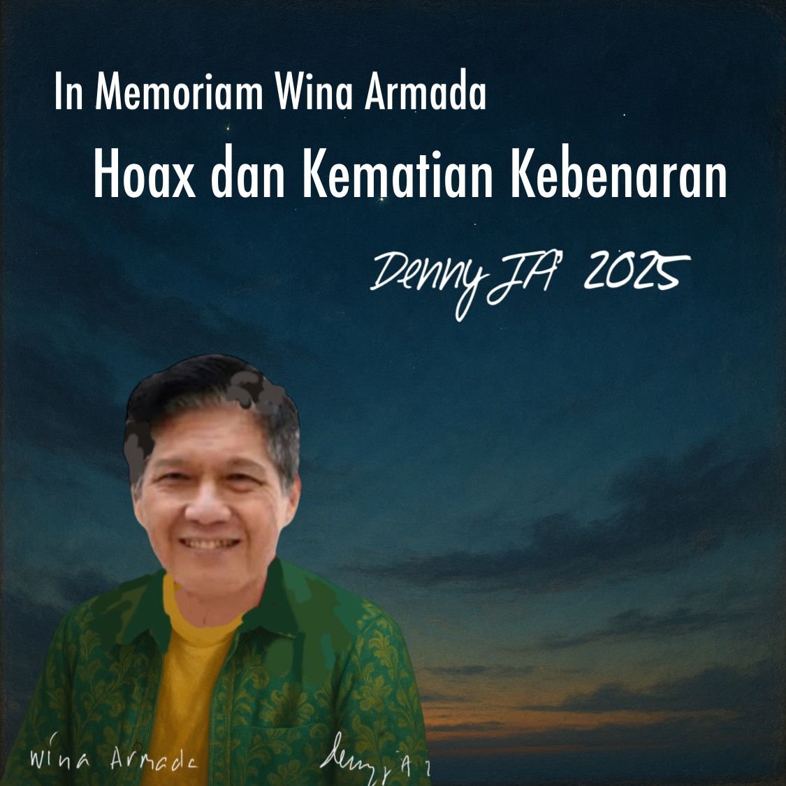 HOAX DAN KEMATIAN KEBENARAN HOAX DAN KEMATIAN KEBENARAN
