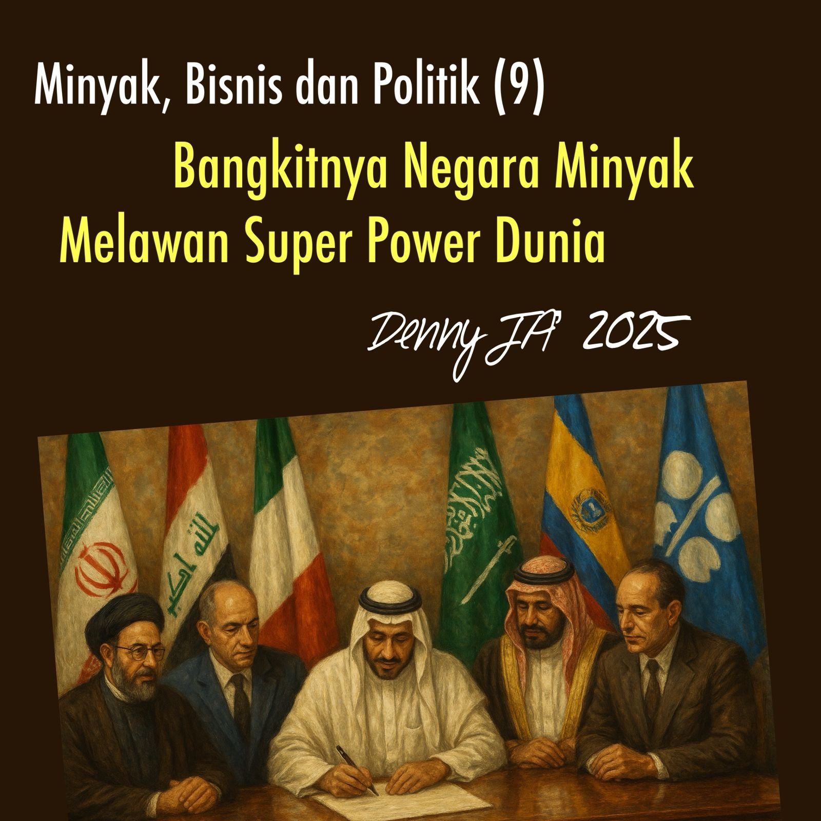 Minyak, Bisnis dan Politik (9) BANGKITNYA NEGARA MINYAK MELAWAN SUPERPOWER DUNIA