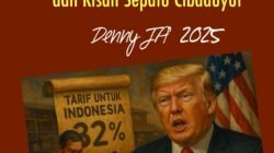 DONALD TRUMP, TARIF 32 PERSEN DAN KISAH SEPATU CIBADUYUT DONALD TRUMP, TARIF 32 PERSEN DAN KISAH SEPATU CIBADUYUT