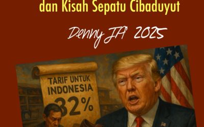 DONALD TRUMP, TARIF 32 PERSEN DAN KISAH SEPATU CIBADUYUT