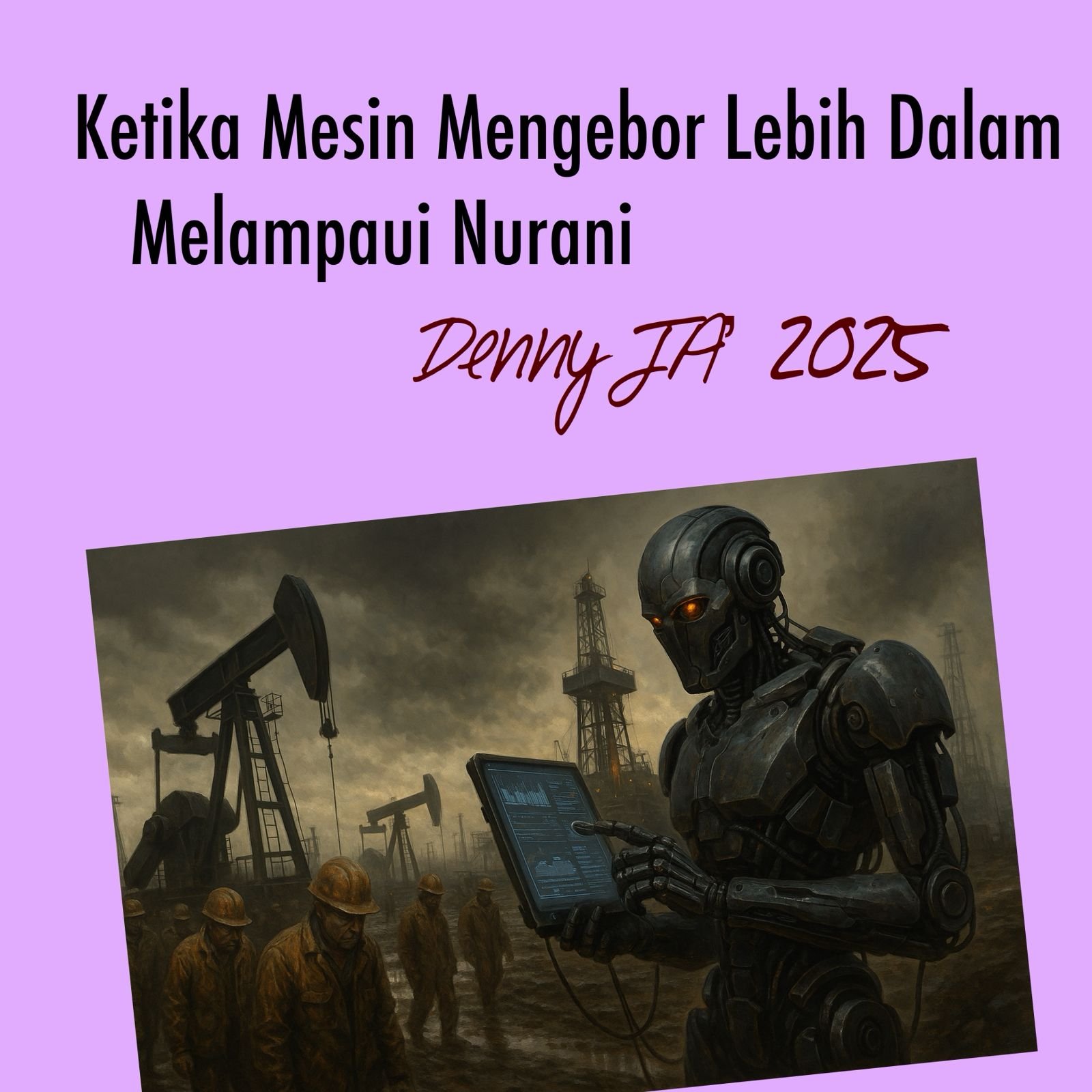 Minyak, Bisnis dan Politik (14) KETIKA MESIN MENGEBOR LEBIH DALAM, MELAMPAUI NURANI Minyak, Bisnis dan Politik (14) KETIKA MESIN MENGEBOR LEBIH DALAM, MELAMPAUI NURANI
