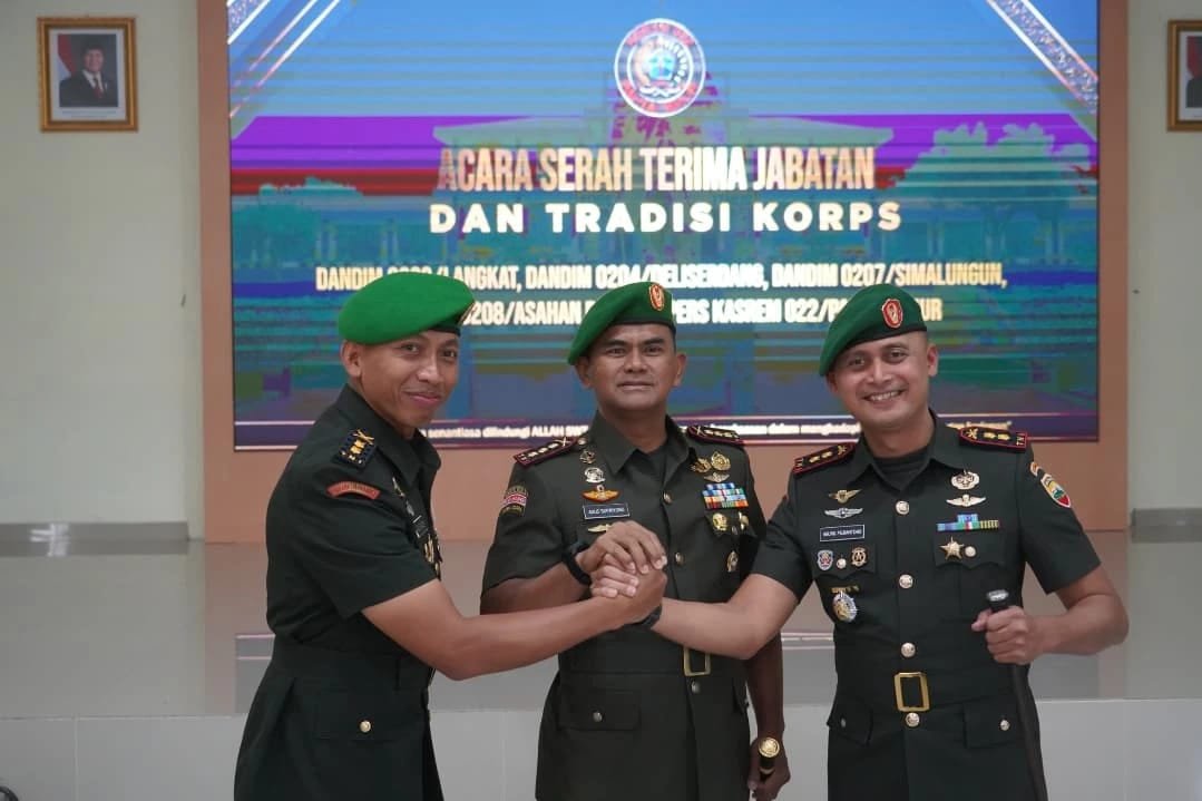 Letkol Arh Agung Pujiantoro Resmi Menjabat Dandim 0204/DS