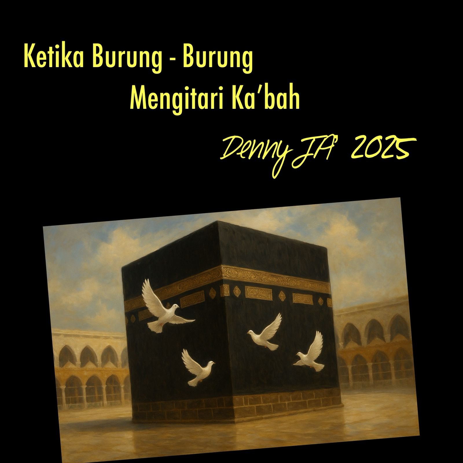 KETIKA BURUNG-BURUNG MENGITARI KA’BAH - Pengantar Buku Perjalanan Haji Elza Peldi Taher: Mencari Tuhan di Tanah Para Nabi KETIKA BURUNG-BURUNG MENGITARI KA’BAH - Pengantar Buku Perjalanan Haji Elza Peldi Taher: Mencari Tuhan di Tanah Para Nabi