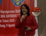 Nyimas Heni Resmi Jabat Sebagai Ketua IKARIUS 2 Palembang 