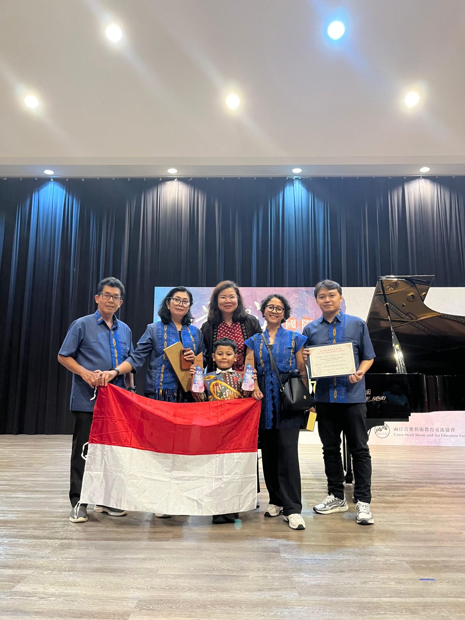 Leander Araya Gavrielie Abbysa, Perwakilan Indonesia, Raih Juara 4 di Asian Aegean International Music Competition 2025