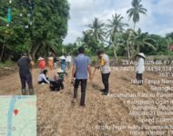 *Polsek Tanjung Raja polres ogan ilir Dukung Program Ketahanan Pangan Melalui Penanaman Jagung di Desa Sejangko I*
