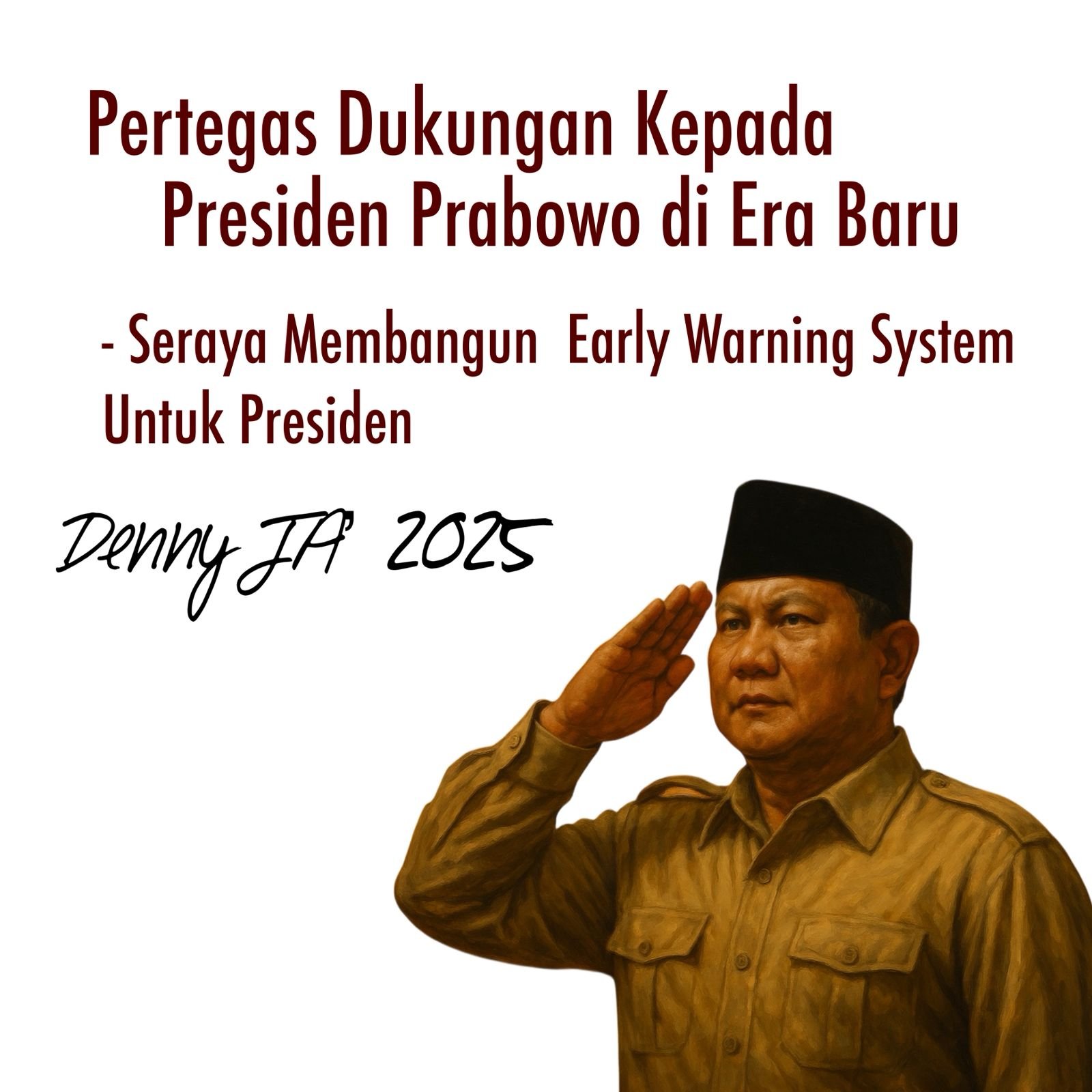 PERTEGAS DUKUNGAN UNTUK PRESIDEN PRABOWO DI ERA BARU PERTEGAS DUKUNGAN UNTUK PRESIDEN PRABOWO DI ERA BARU