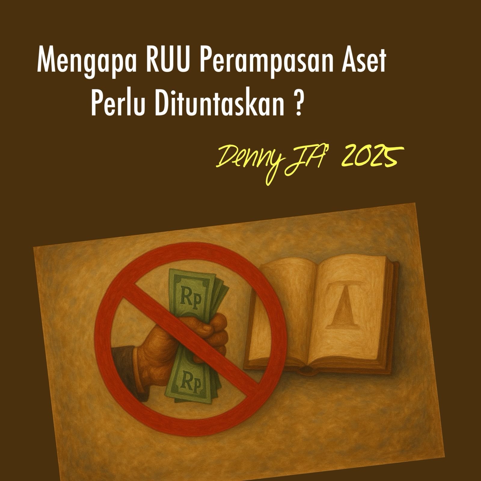 MENGAPA RUU PERAMPASAN ASET NEGARA PENTING DITUNTASKAN? MENGAPA RUU PERAMPASAN ASET NEGARA PENTING DITUNTASKAN?