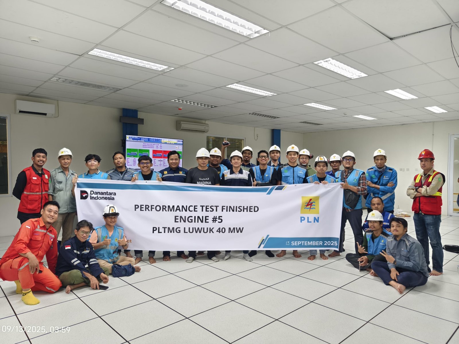 PLN Enjiniring Tuntaskan Seluruh Uji Performa, PLTMG Luwuk Perkuat Pasokan Listrik Sulawesi Tengah