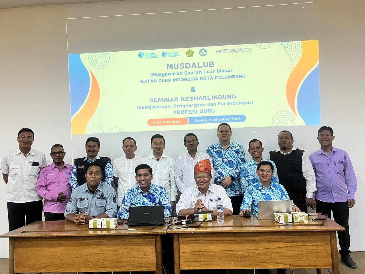 Dr (Cd). Ujang Supriyadi Terpilih Sebagai Ketua IGI Kota Palembang