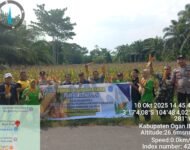 *Polsek Tanjung Raja Polres Ogan Ilir Dukung Program Presiden RI Melalui Panen Jagung di Desa Kota Daro ll *