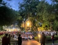 Ratusan Misionaris Cilik Dekanat Palembang Berkumpul di Via Crucis Peringati Hari Minggu Misi Sedunia ke-99