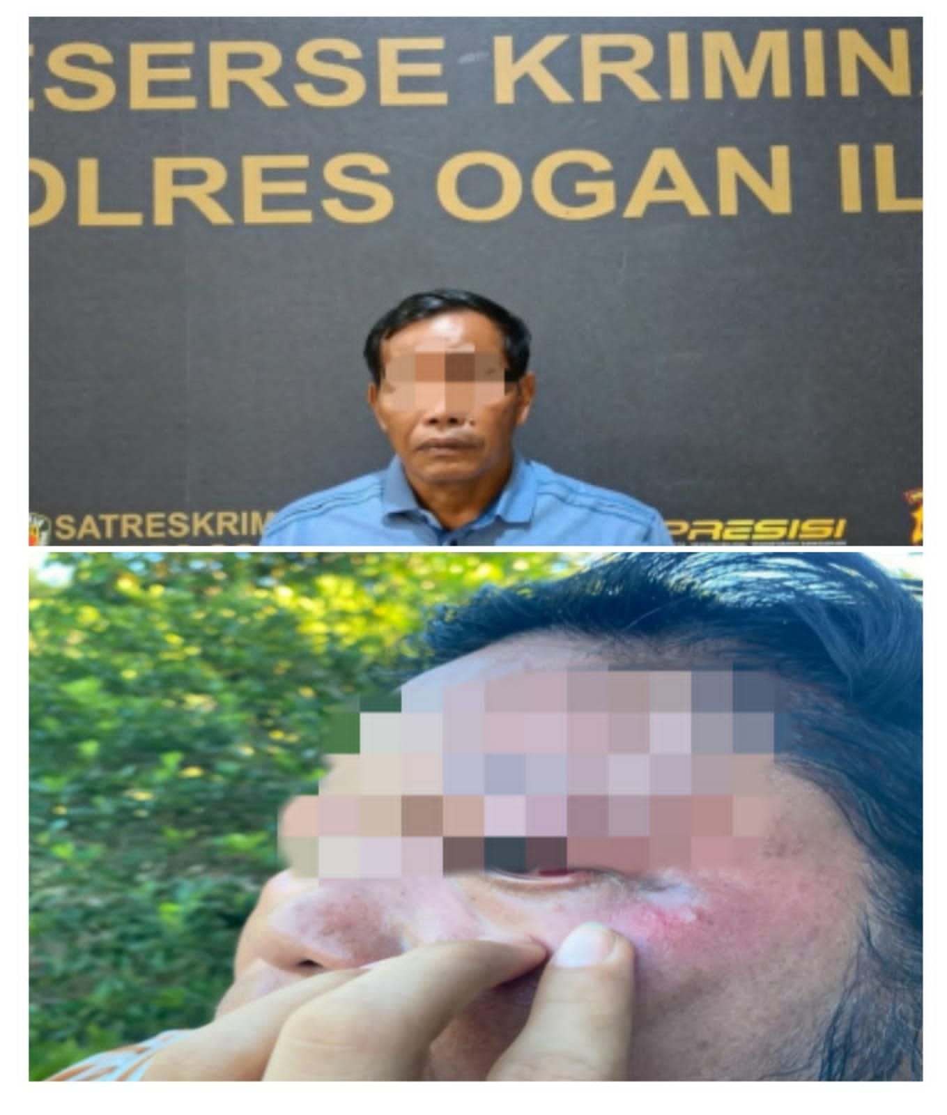 *Respon Cepat Polres Ogan Ilir Terima Laporan Dan Tangkap Pelaku KDRT di Pemulutan Selatan Pelaku Suami Korban Diamankan Unit PPA Satreskrim*