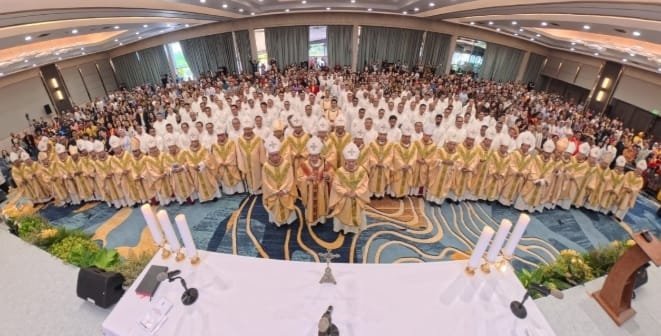 SAGKI 2025 Ditutup Rekomendasikan : Gereja Sinodal, Gereja Misioner, Gereja Pembawa Damai SAGKI 2025 Ditutup Rekomendasikan : Gereja Sinodal, Gereja Misioner, Gereja Pembawa Damai