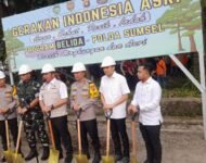 DPRD Ogan Ilir.Turut Hadir Program BELIDA Polda Sumsel di Ogan Ilir, Integrasikan Lingkungan Bersih dan Pengamanan Lebaran