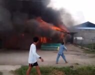 Rumah Dilalap Sijago Merah, Pasutri Tewas Terbakar
