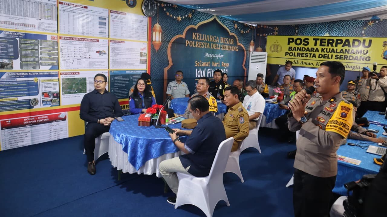 Kapolda Sumut Cek Pengamanan Mudik dan Kesiapan Pos Terpadu Ops Ketupat Toba 2026 Kapolda Sumut Cek Pengamanan Mudik dan Kesiapan Pos Terpadu Ops Ketupat Toba 2026