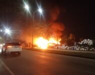Sijago Mera Hanguskan 9 Rumah di Ibul Besar III, Kapolres Ogan Ilir Turun Langsung ke Lokasi Bersama Personel