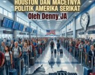 ANTRI TIGA JAM DI BANDARA HOUSTON DAN MACETNYA POLITIK AMERIKA SERIKAT